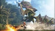 A Great Sword hunter faces Astalos (Image via Capcom)
